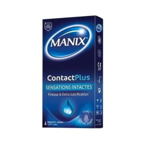 MANIX CONTACT PLUS / 6 Préservatifs
