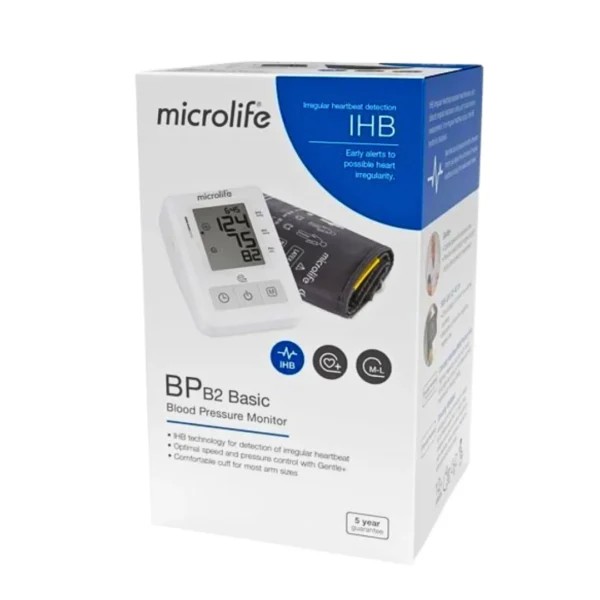 TENSIOMETRE MICROLIFE AUTOMATIQUE AVEC ADAPTATEUR BP B2 BASIC